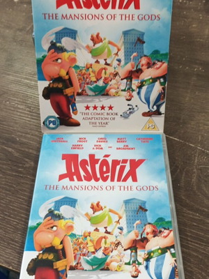 DVD Asterix The Mansions of the Gods σαν καινούργιο χωρίς ελληνικούς υπότιτλους