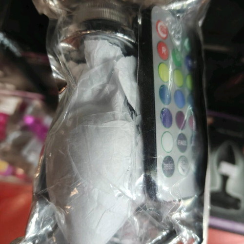 Anal plug with remote and RGB LED, size - 24,00 - Vendora.cy Anal plug with remote and RGB LED, size - 24,00 - Vendora.cy
