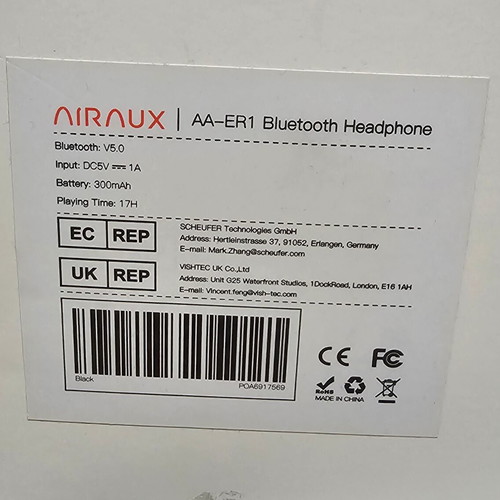 BlitzWolf AIRAUX AA-ER1 wireless headphones new Bluetooth 5.0