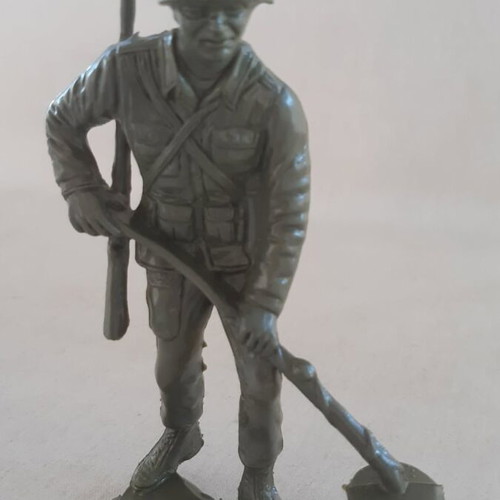 Plastic soldier figure U.S 1970s used