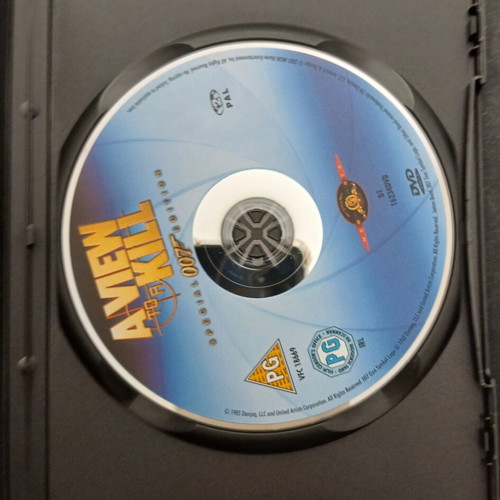 A View to a Kill Special 007 Edition DVD