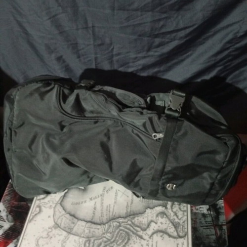 Dielle multipurpose travel backpack gray like new
