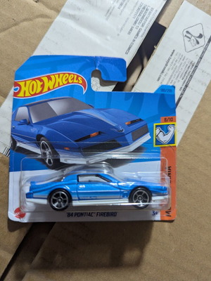 Hot Wheels 2023 HW Muscle Mania 8/10 Blue 1984 Pontiac Firebird new