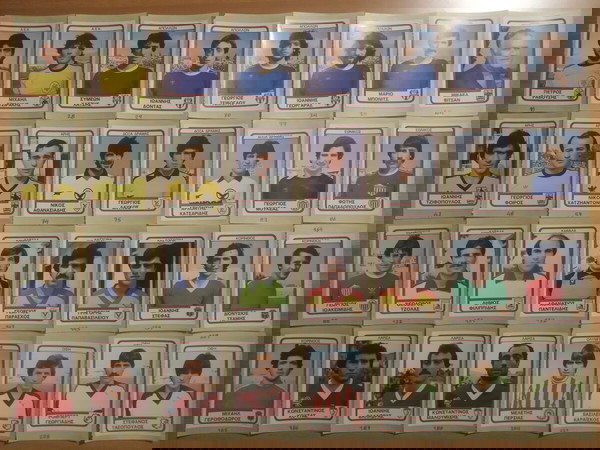 Panini Podosfairo Ποδόσφαιρο 1981 1982 - 42 διαφορετικά αυτοκόλλητα - διαθέσιμα νούμερα σε περιγραφή
