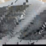  Μαύρο δερμάτινο  backpack Guess