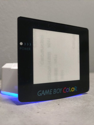 Game Boy Color plastic screen glass new
