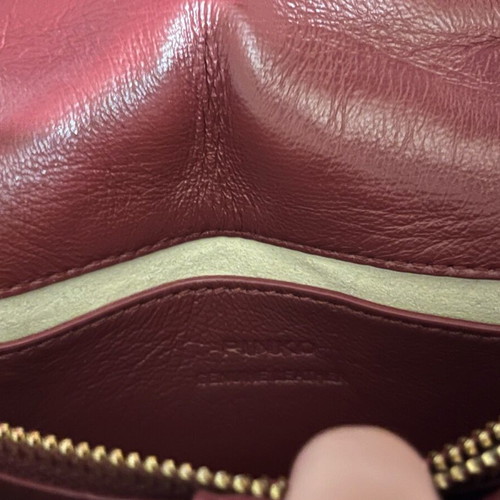 Pinko crossbody and shoulder bag like new, leather