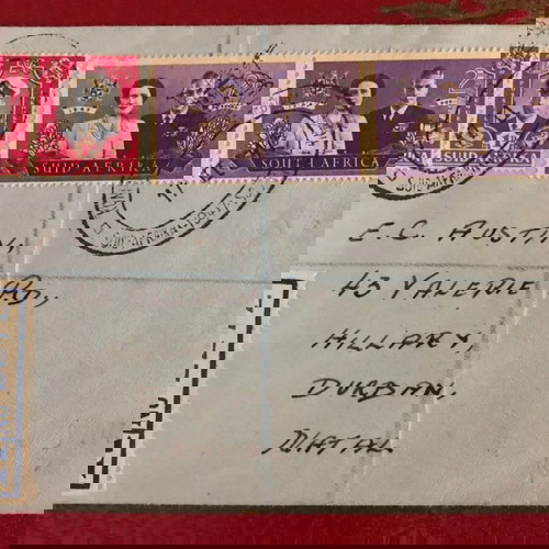 Φάκελος 1947 με δίγλωσσα ζευγάρια σαν καινούργιο