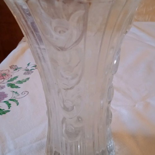 Retro vase used, 20 cm height vintage style