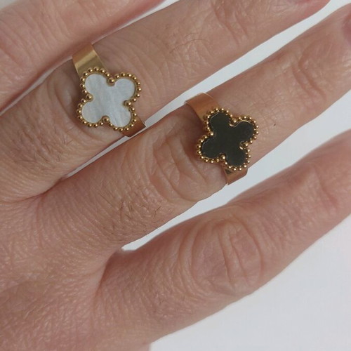 Vc Open Rings new, stainless steel, white available