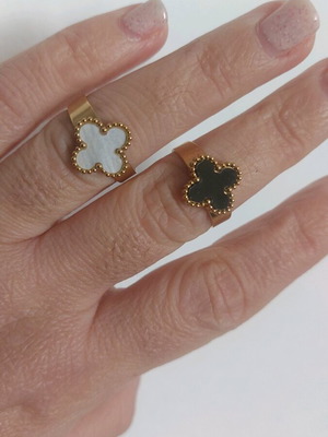 Vc Open Rings new, stainless steel, white available