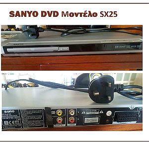 SANYO DVD Model SX25 Multi-region