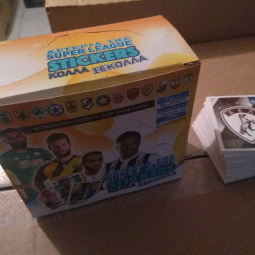 AEL Stars of Superleague 2019-2020 stickers new, set of 24
