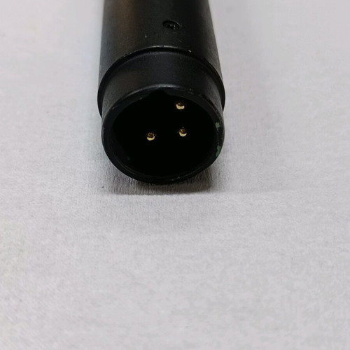 Electro-Voice PL37 condenser microphone used, XLR connection