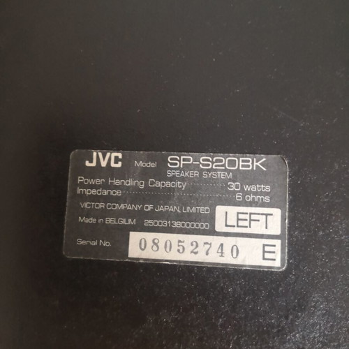 Old stereo speakers used, set of 2