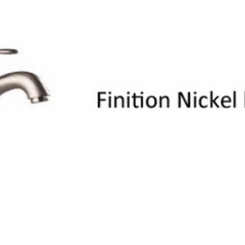 Ottone Meloda Jar sink faucet new, brushed chrome finish