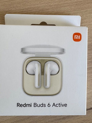 Xiaomi Redmi Buds 6 Active ασύρματα ακουστικά καινούργια, λευκά