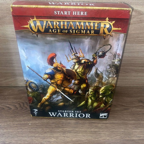 Warhammer Age of Sigmar Warrior Starter Set new, figures