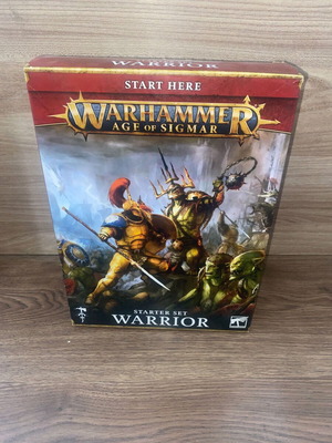 Warhammer Age of Sigmar Warrior Starter Set new, figures