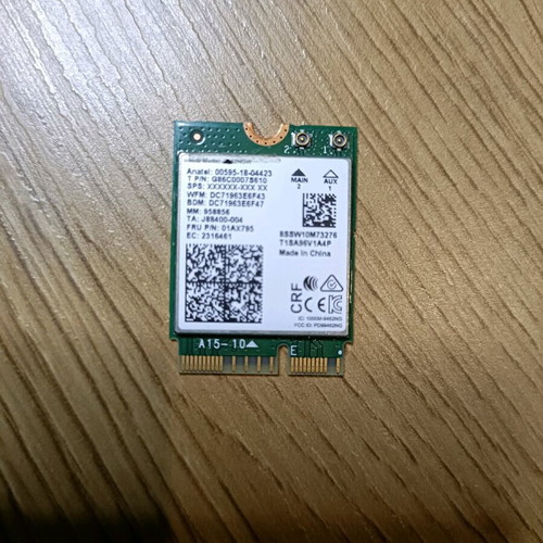 Wifi card for laptop like new