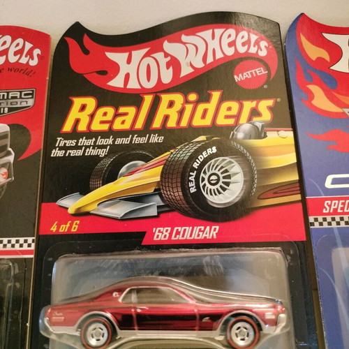 Hot Wheels RLC and Mail In, pack of 6 new collectible cars