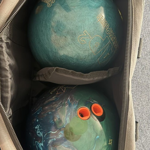 Hammer bowling ball carry bag for 2 balls