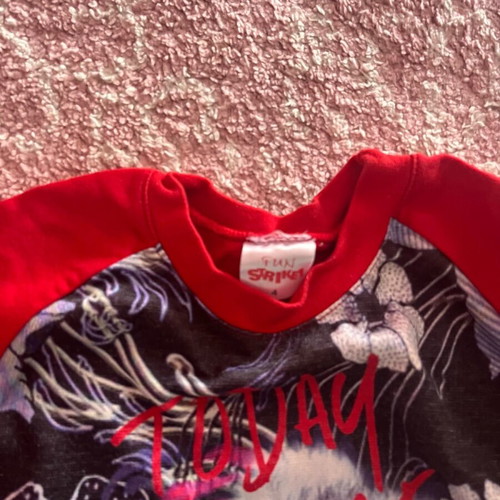 Children's blouse like new, red, size 104 cm for 4 years old