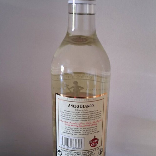 Havana Club White Rum collectible, sealed, 10 years old