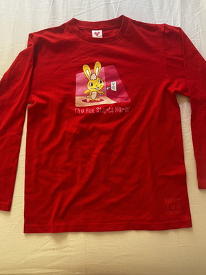 Happy Tree Friends Female Medium T-Shirt used, red