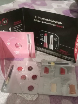 Bourjois and L'Oréal lipstick samples new, 11 colors