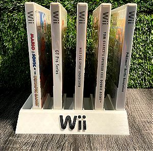 3D printed βάση παιχνιδιών Wii (Wii Game Stand)