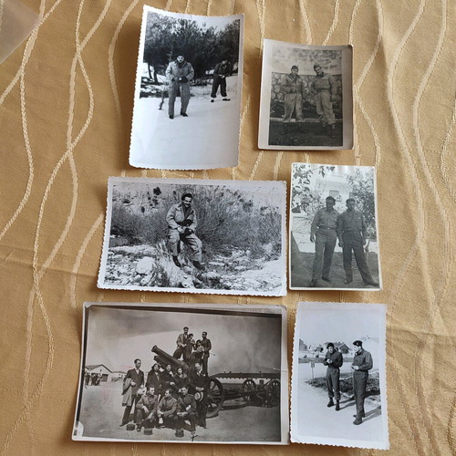 Military photos used, pack of 6, circa 1950