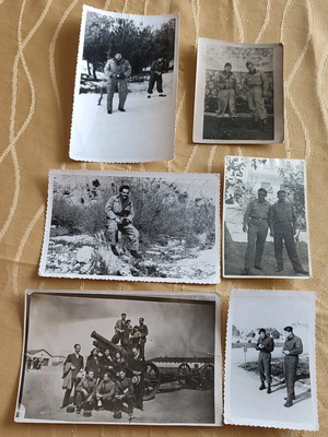Military photos used, pack of 6, circa 1950
