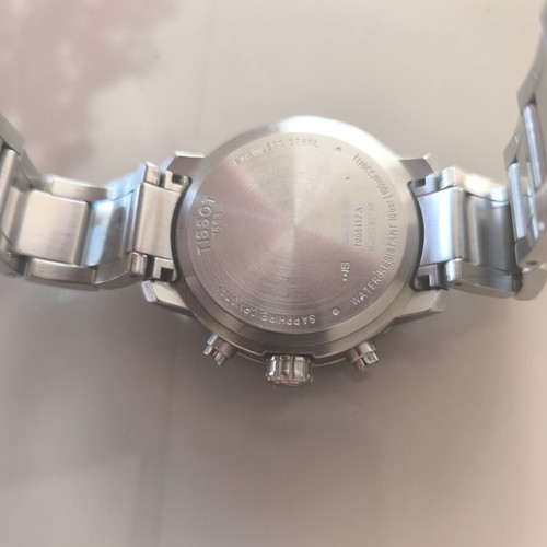 Tissot men's watch gray like new