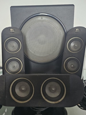 Logitech X-530 5.1 Surround σύστημα μεταχειρισμένο, 70W RMS