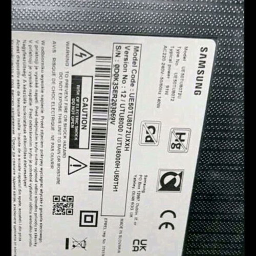 Samsung smart tvs 37 and 50 inches used