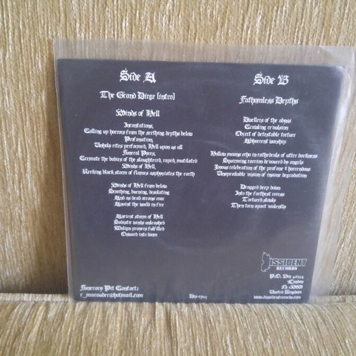 Funerary Pit Winds Of Hell 7" vinyl EP
