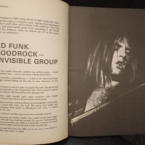 Rock Raps of the 70's vintage book used, classic rock occult