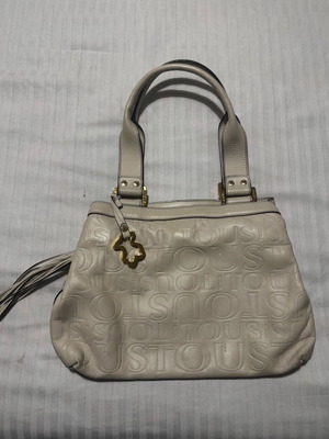 Tous women's shoulder bag beige leather like new