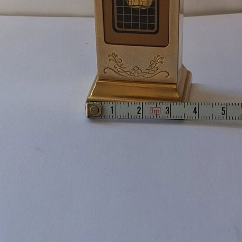LM Louis Margux Paris quartz clock like new with day night indicator