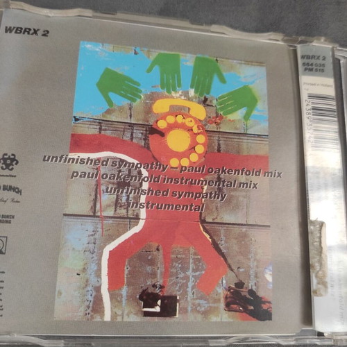 Massive Attack Unfinished Sympathy CD single used