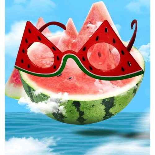 Sunglasses new, pack of 2 with strawberries and watermelons