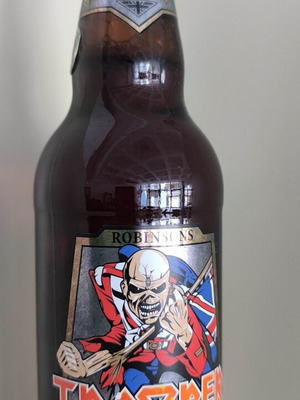 Iron Maiden Trooper beer new, not for consumption