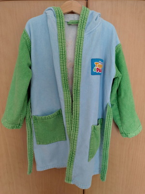 Limneos children's bathrobe Tigger & Pooh used for boy 3-4 years