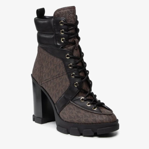 Michael Kors ankle boots brown black size 39 like new