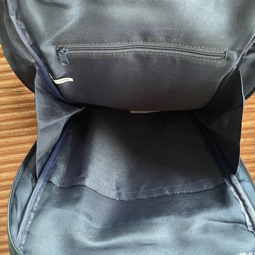 Unisex crossbody bag new, blue, with inner and outer pockets