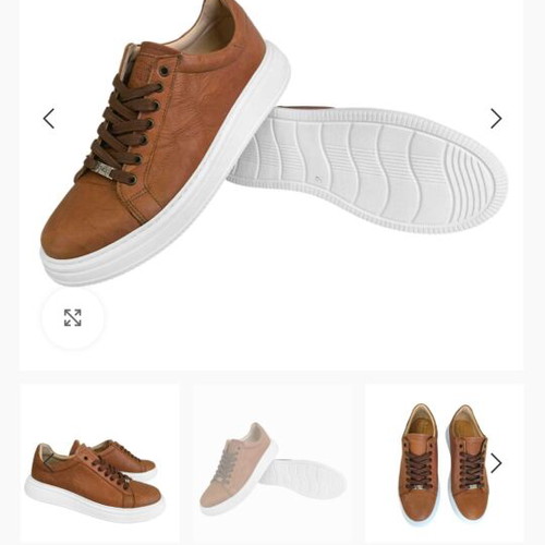 Pitbull sneakers tan leather size 43 like new