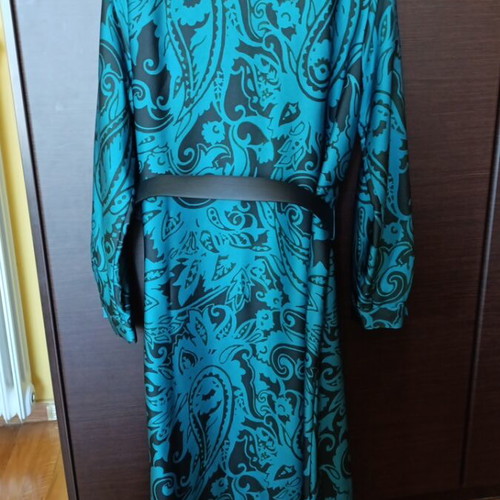 Zara dress new with belt at waist green -  35,00 - Vendora.cy