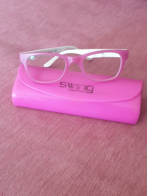 Swing princess children's myopia glasses frame like new pink multicolor
