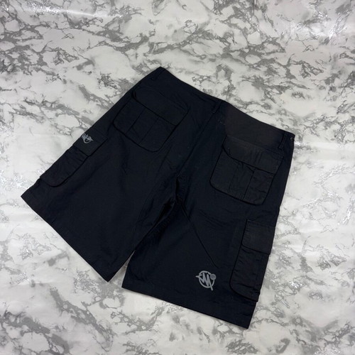 Minus Two cargo shorts men's made to order, black and gray